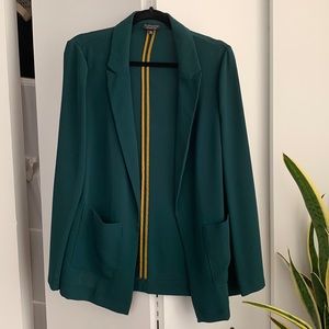 Emerald Green Topshop Blazer